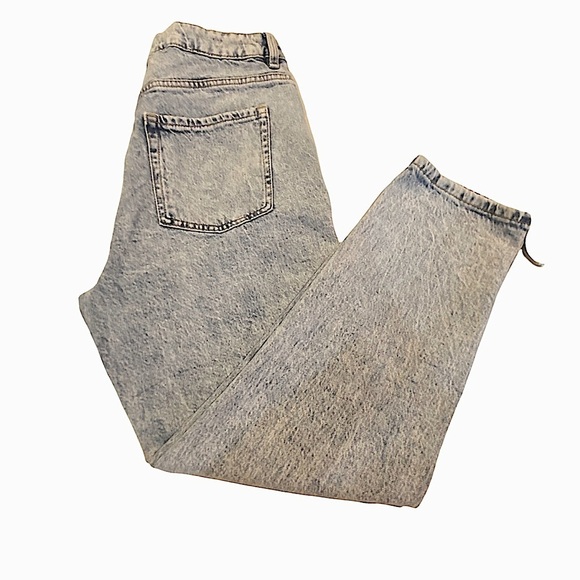 GARAGE Mom/Mom high rise acid wash jean - Picture 6 of 9